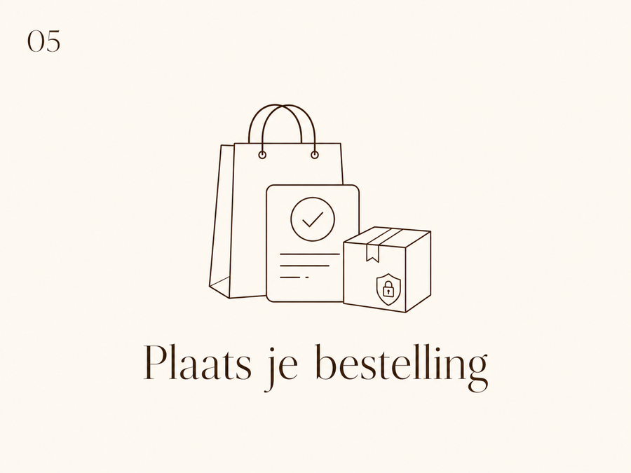 05. Plaats je bestelling